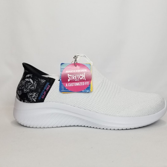 Skechers Women's Slip-In Ultra Flex 3.0 Full Flight Sneakers Size 7.5 White NWT - Picture 5 of 9